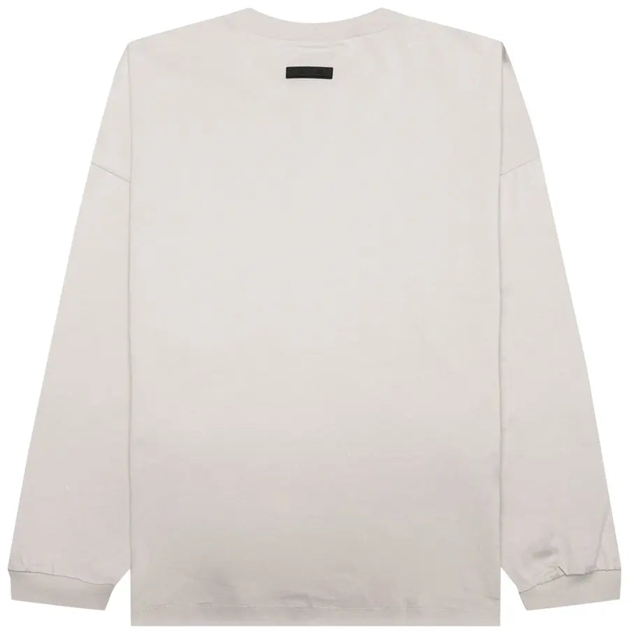 Fear of God Essentials LS Tee Silver Cloud