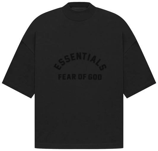 Fear of God Essentials Arch Logo Tee Jet Black