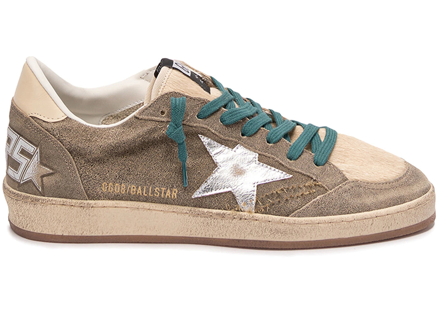 Golden Goose Ball Star Grey Beige