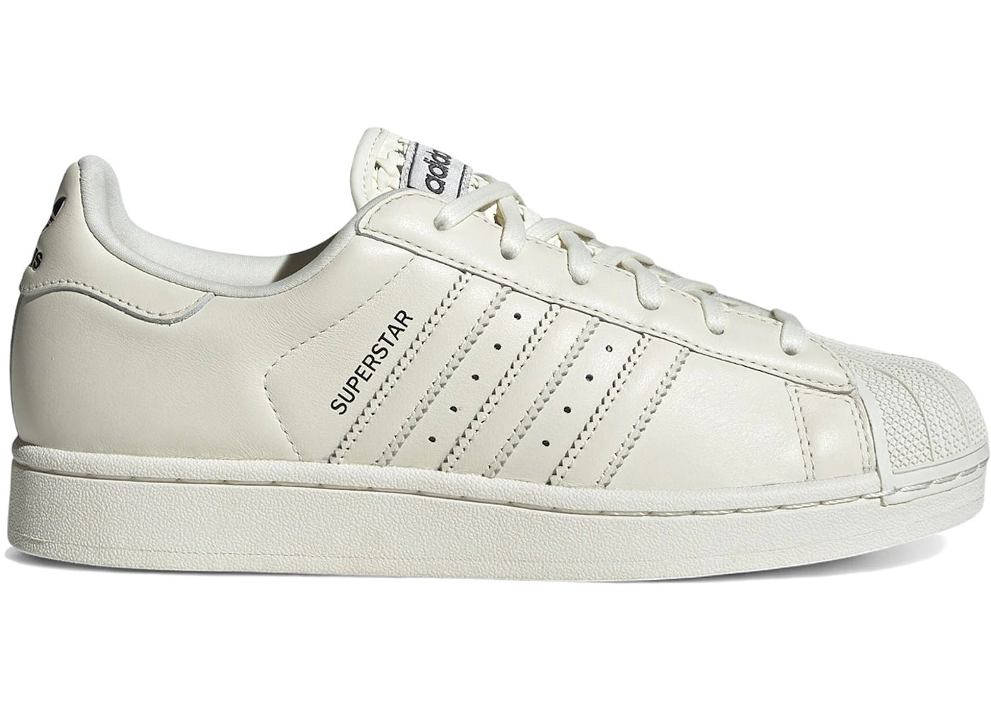 Adidas Superstar II Basketweave Tongue Off White