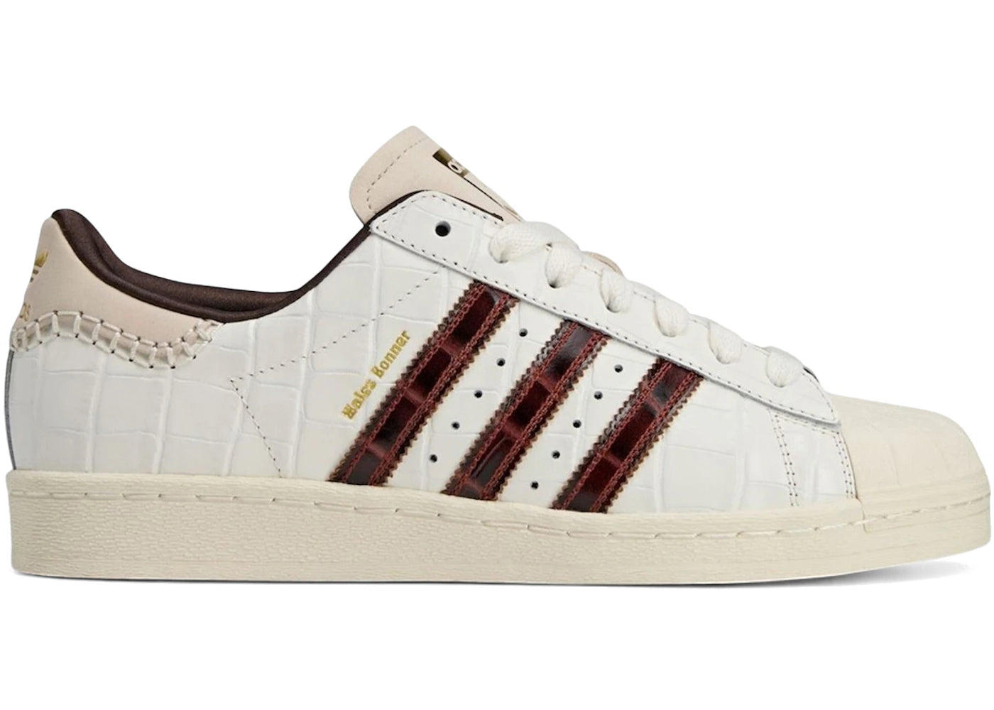 Adidas Superstar Wales Bonner White Brown Croc