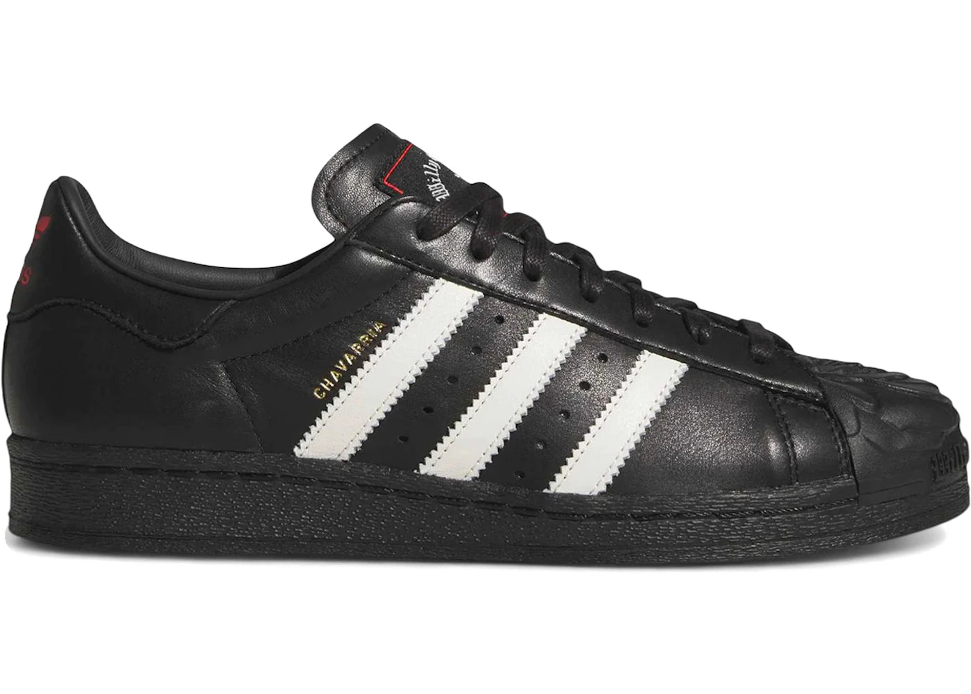 Adidas Superstar Willy Chavarria Rose Black White Red