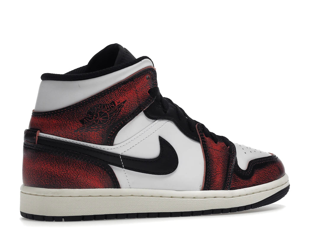 Jordan 1 Mid Wear-Away Chicago