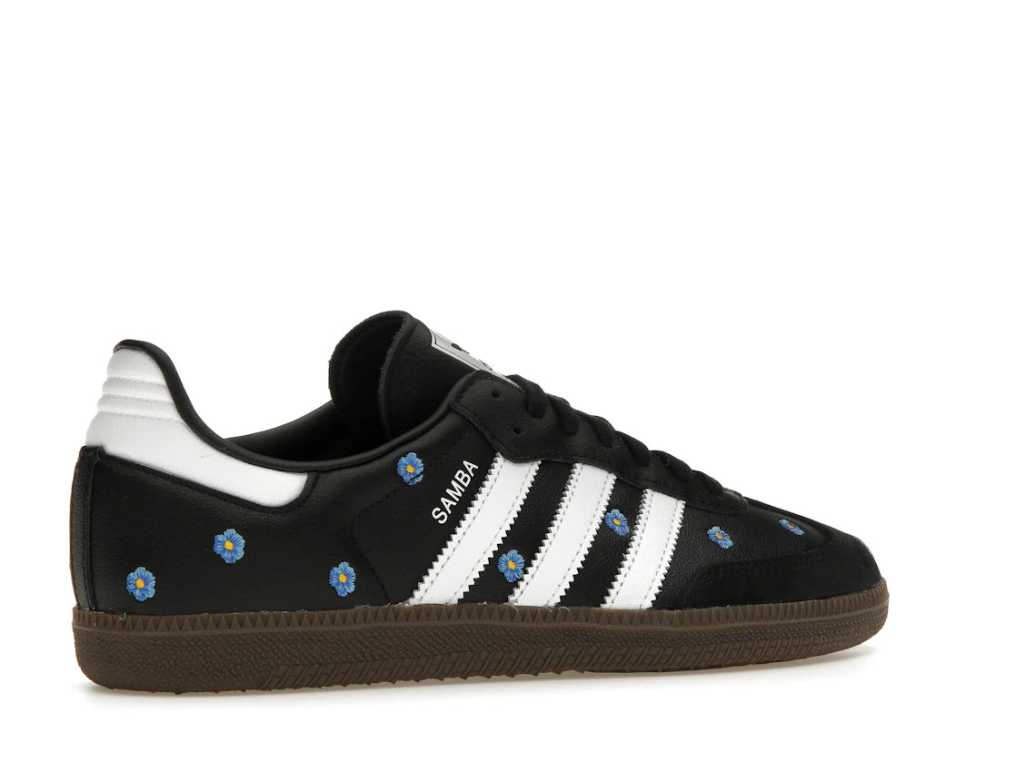 adidas Samba Light Blue Floral Core Black