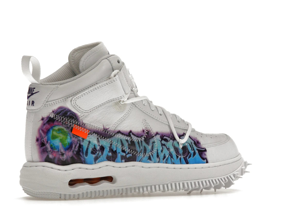 Nike Air Force 1 Mid Off-White Graffiti White