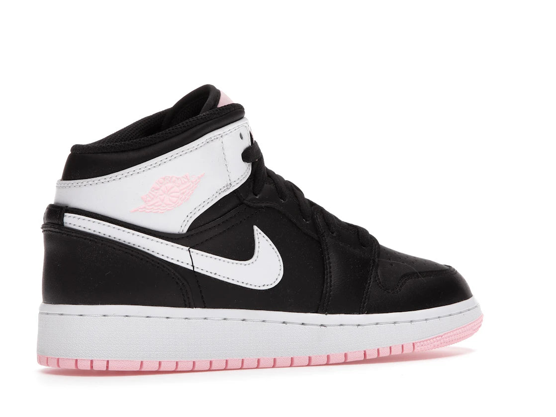 Jordan 1 Mid Arctic Pink Black