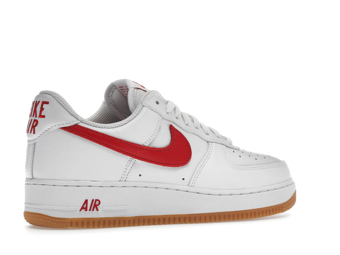 Nike Air Force 1 '07 Low Color of the Month University Red Gum