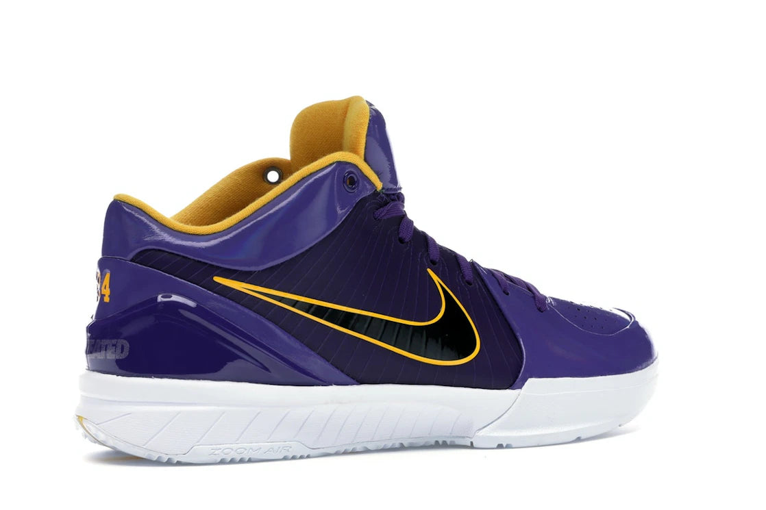 Nike Kobe 4 Protro Undefeated Los Angeles Lakers