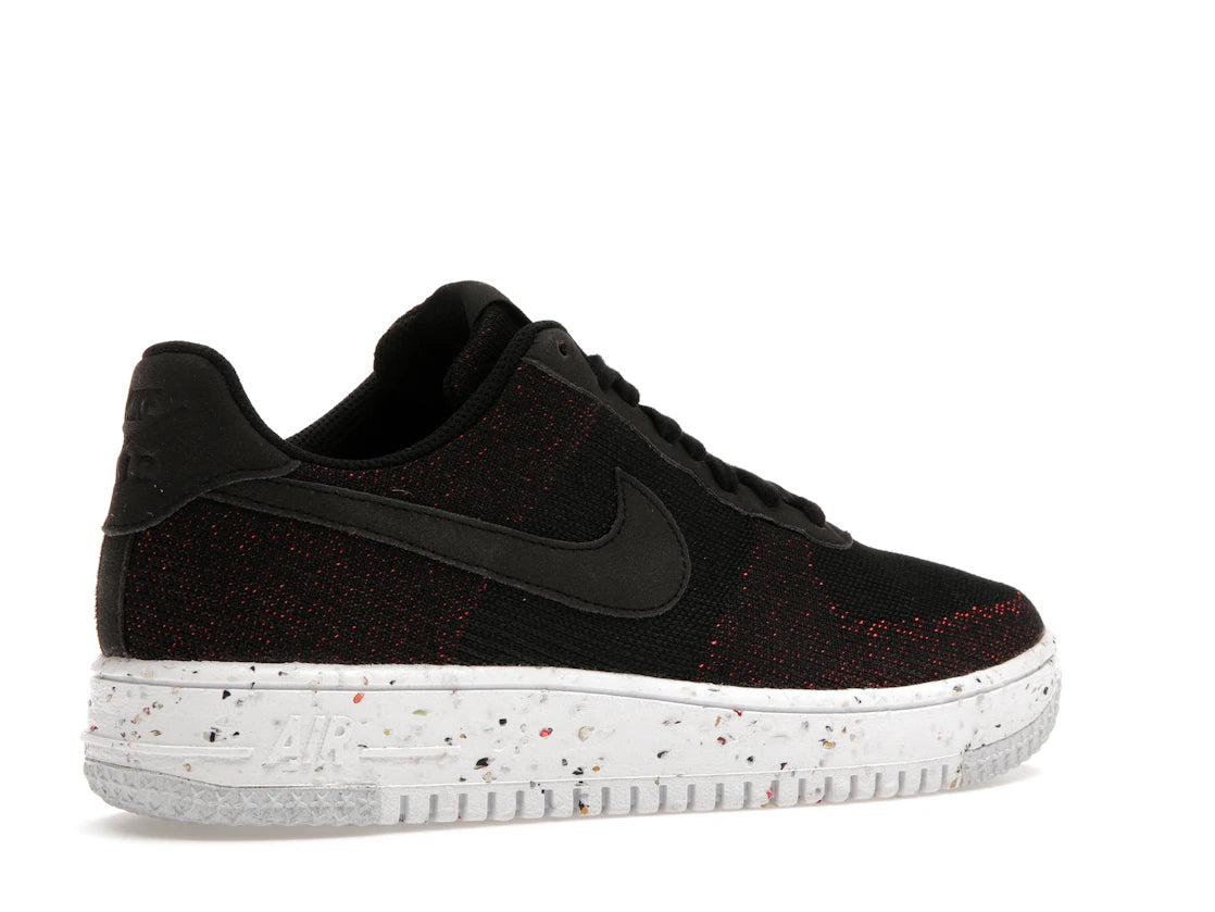 Nike Air Force 1 Low Crater Flyknit Black White
