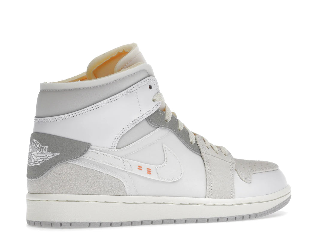 Jordan 1 Mid SE Craft Inside Out White Grey