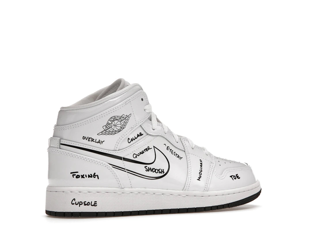 Jordan 1 Mid Schematic