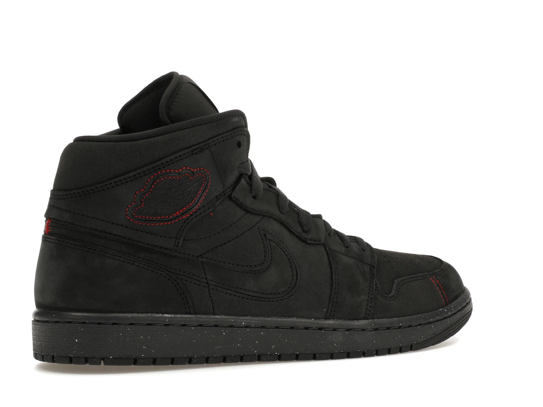 Jordan 1 Mid SE Craft Dark Smoke Red