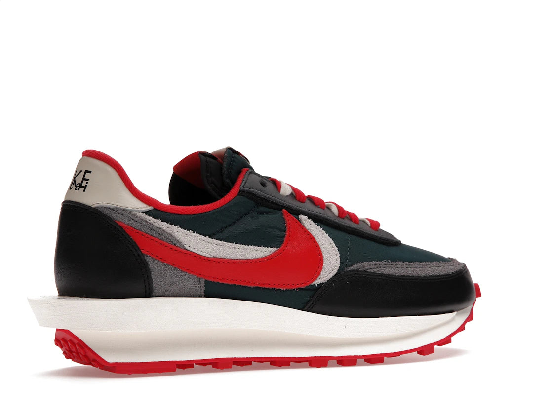 Nike LD Waffle sacai Undercover Midnight Spruce University Red