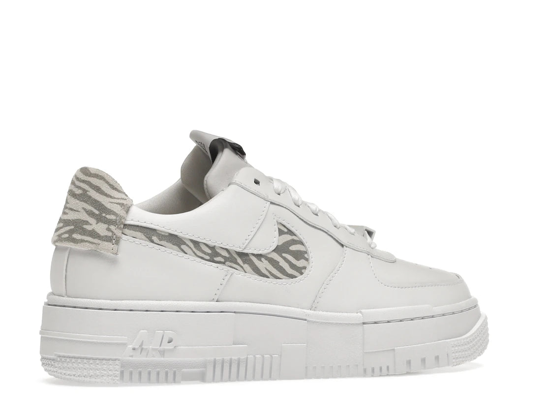 Nike Air Force 1 Low Pixel SE White Zebra