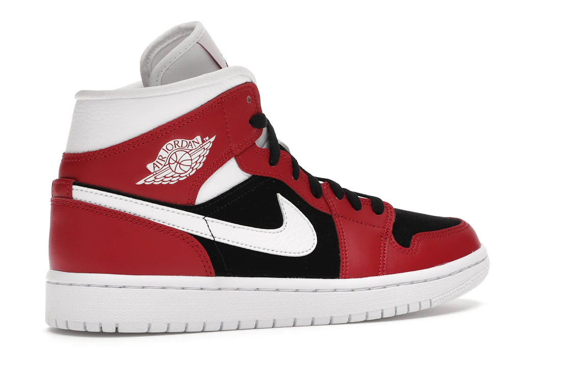 Jordan 1 Mid Gym Red Black