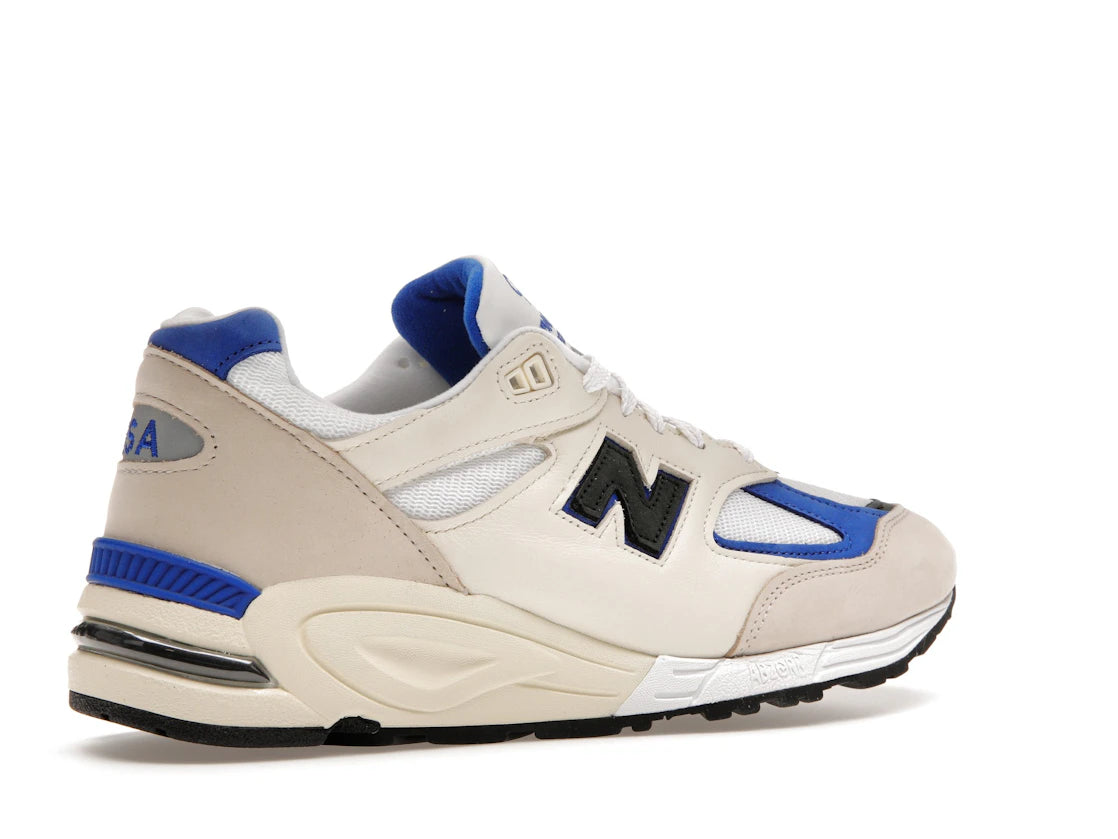New Balance 990v2 MiUSA White Blue