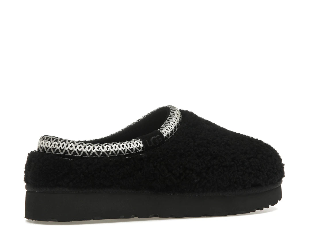 UGG Tasman Maxi Curly Slipper Black