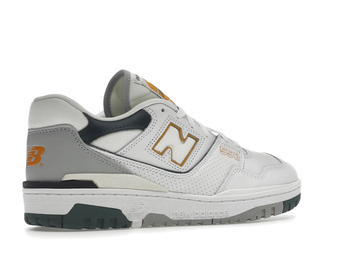 New Balance 550 White Nightwatch Green