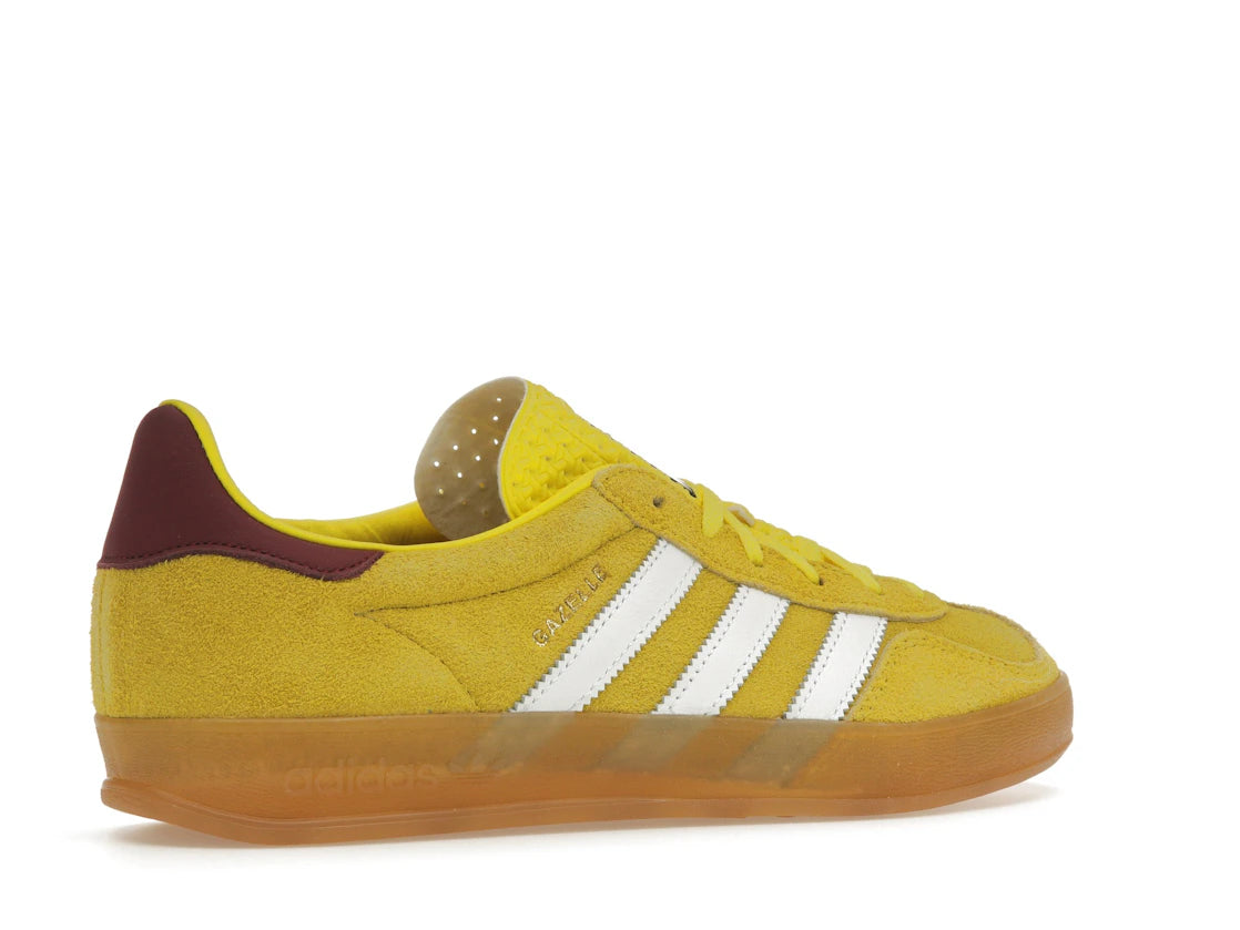 adidas Gazelle Indoor Bright Yellow Collegiate Burgundy