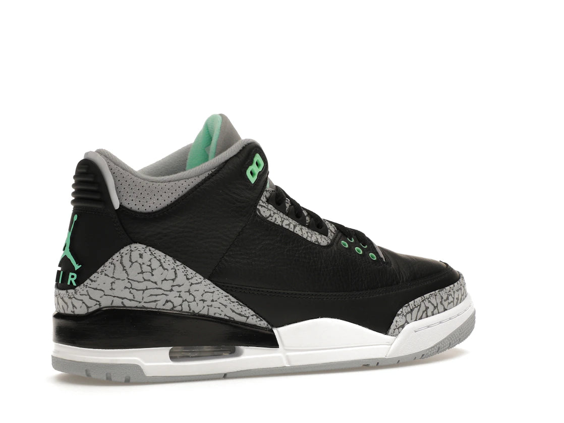 Jordan 3 Retro Green Glow