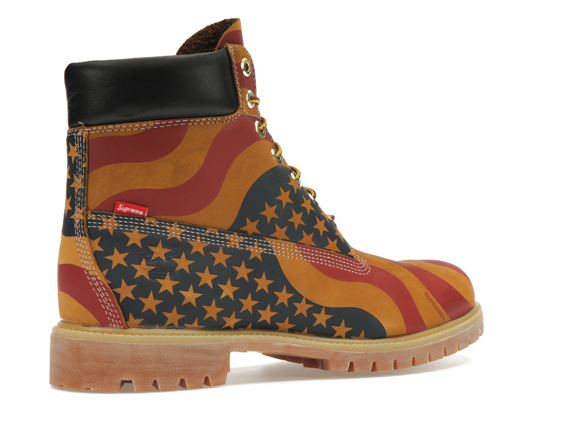 Timberland 6" Boot Supreme Stars & Stripes Wheat