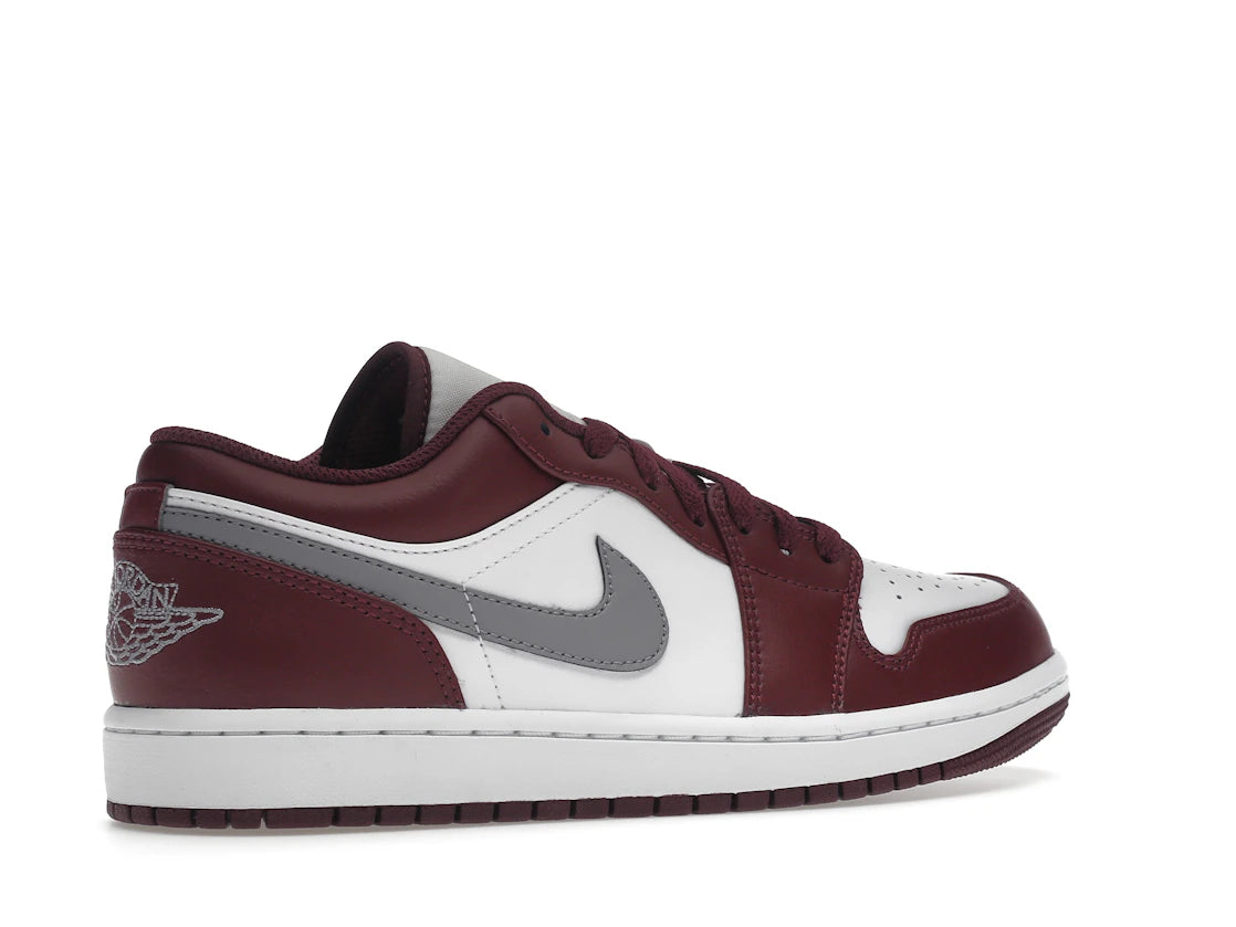 Jordan 1 Low White Bordeaux