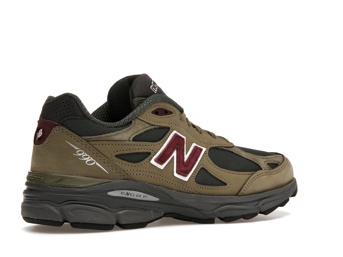 New Balance 990v3 MiUSA Teddy Santis Green Purple