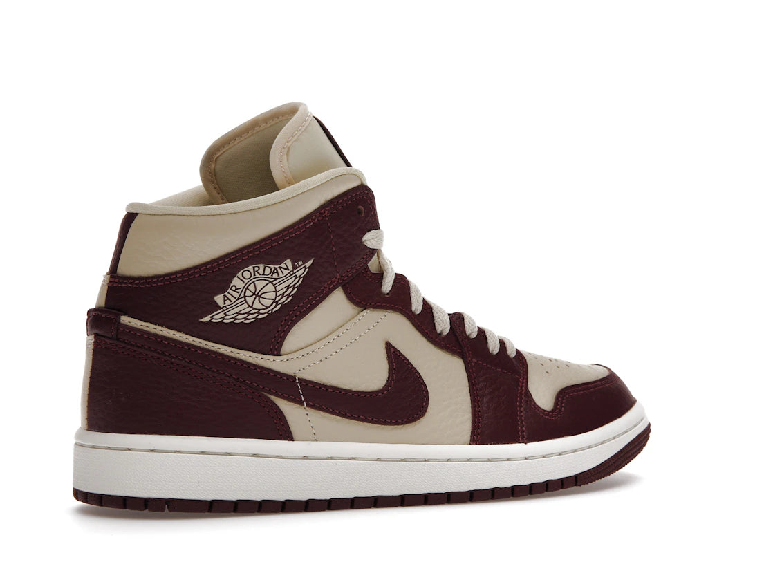 Jordan 1 Mid SE Split Beach Cherrywood Red