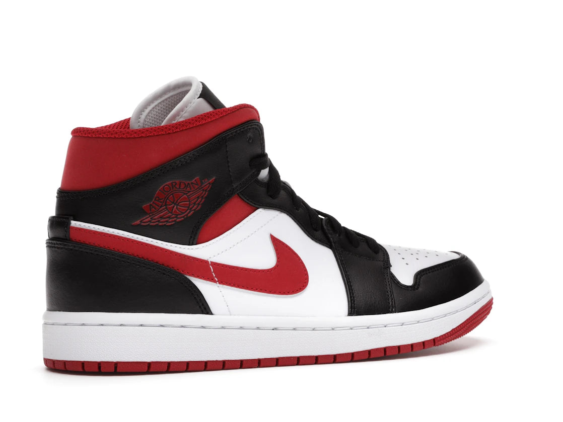 Jordan 1 Mid Gym Red Black White