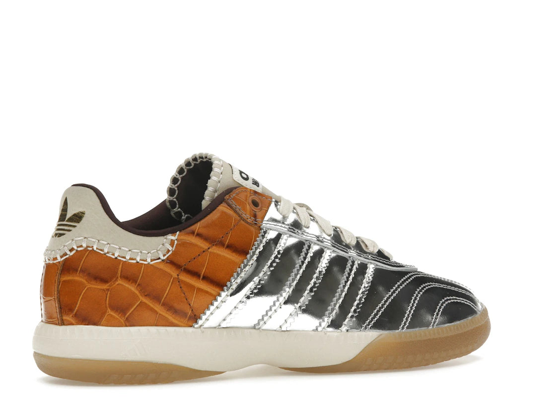 adidas Samba Millennium Wales Bonner Silver Metallic Yellow Croc
