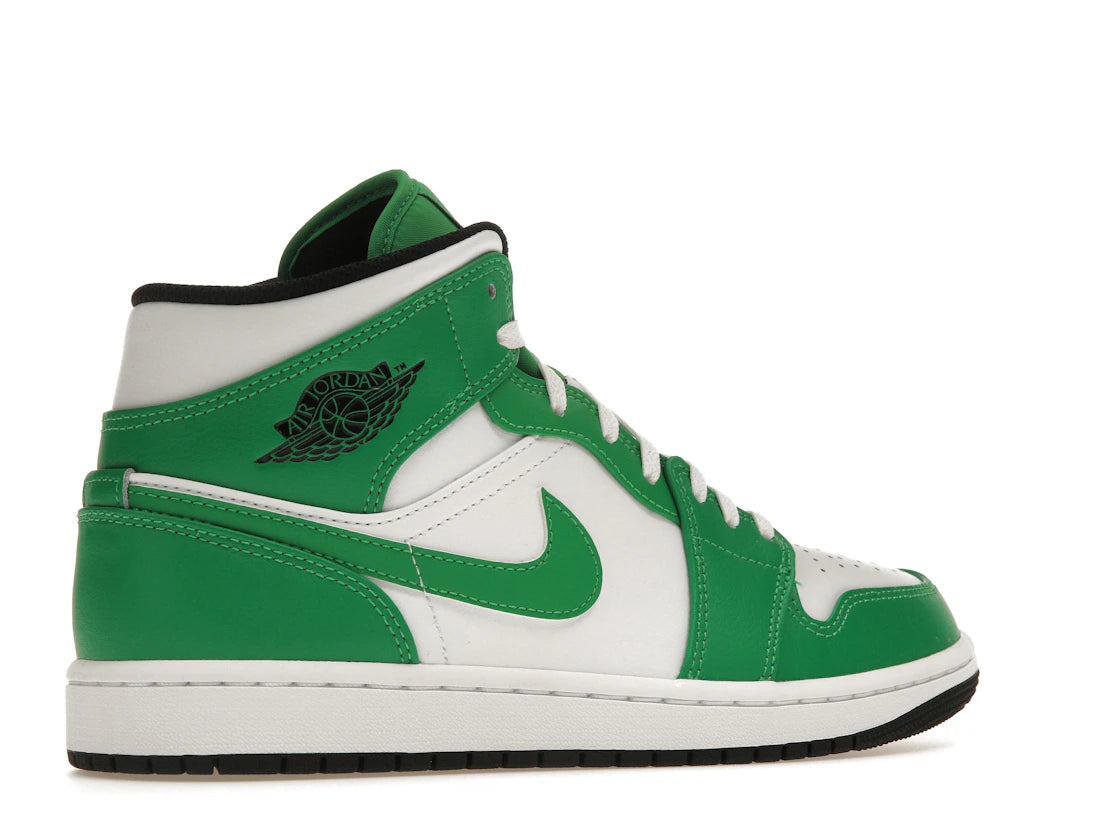 Jordan 1 Mid Lucky Green