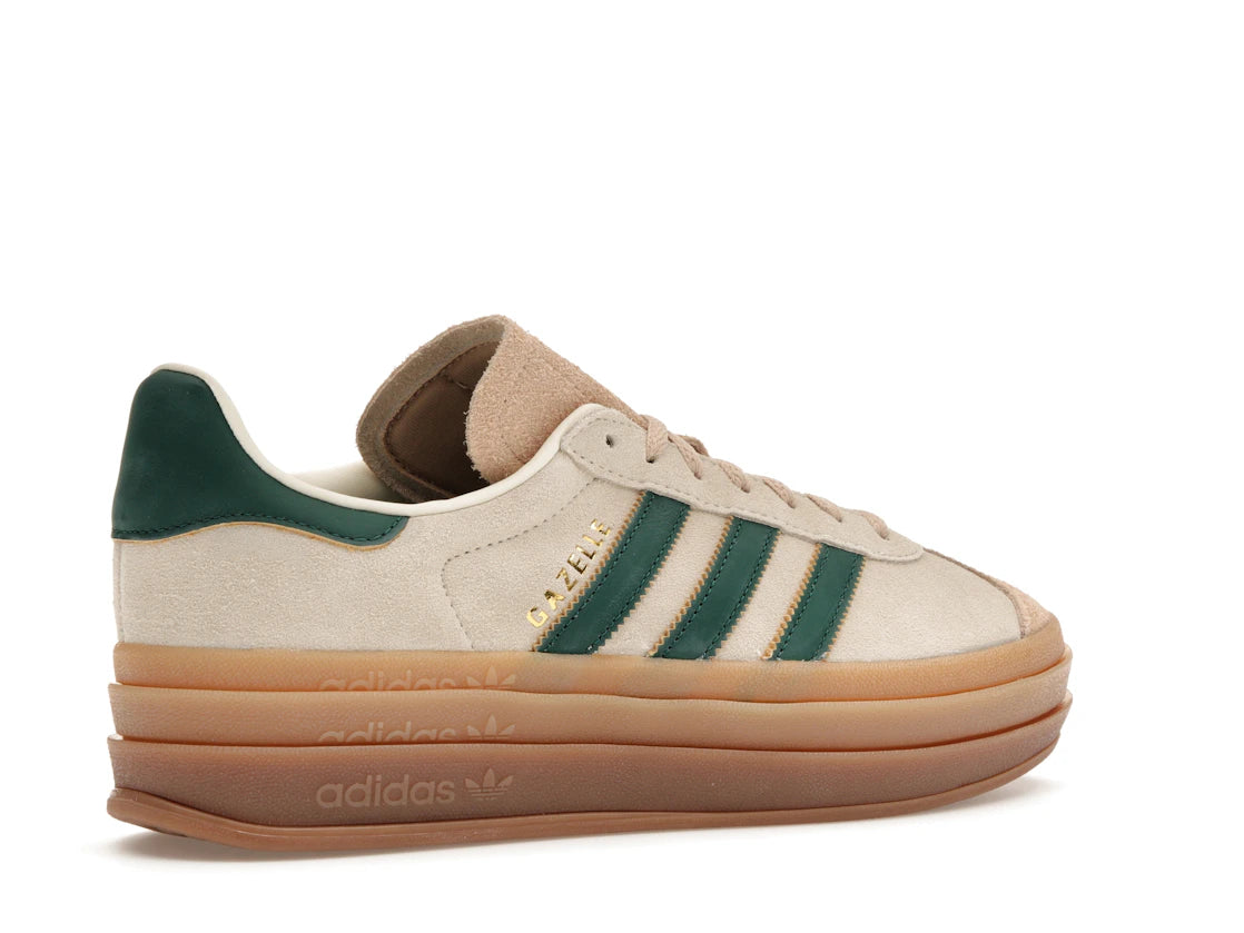 adidas Gazelle Bold Magic Beige Collegiate Green