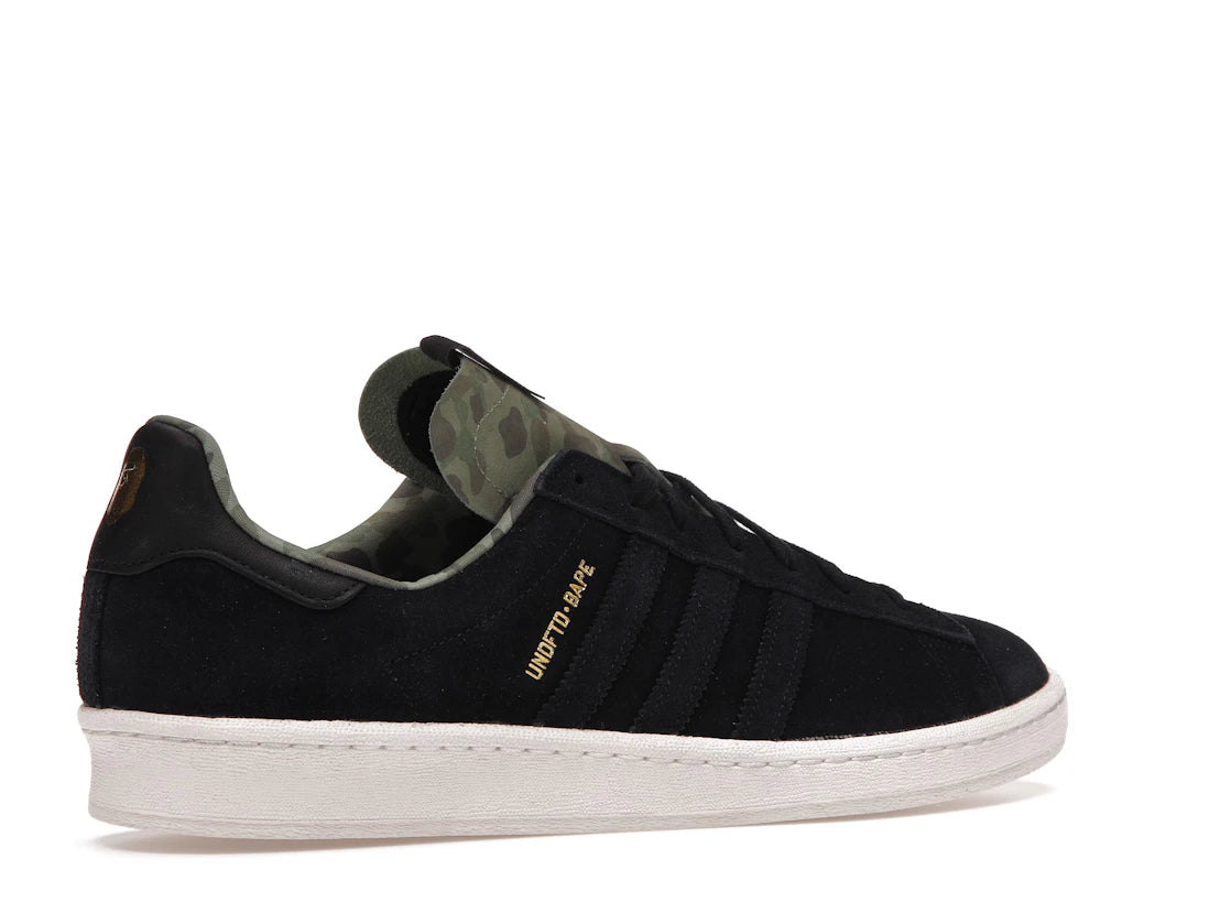 Adidas Campus 80s Undefeated x Bape Black