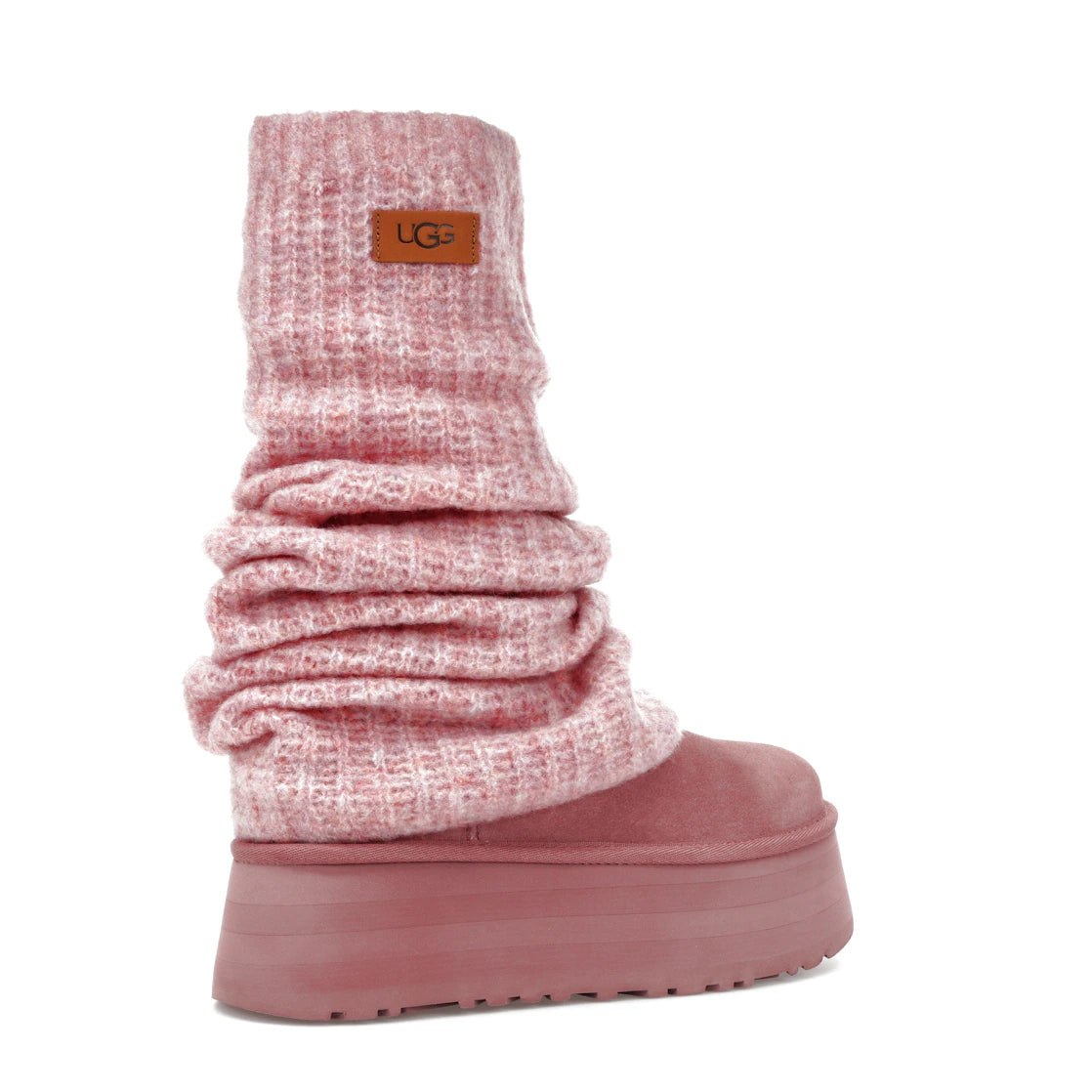 UGG Classic Mini Dipper Legwarmer Boot Pink Dawn