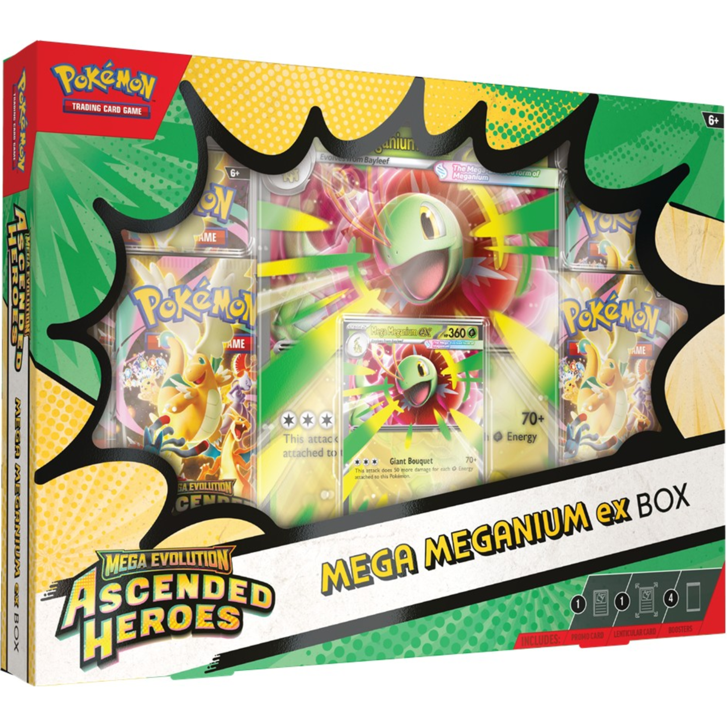 Mega Evolution Ascended Heroes Mega Meganium ex Box