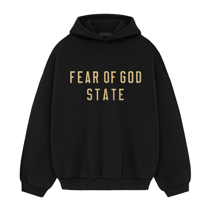 Fear of God Essentials Fleece Hoodie Black