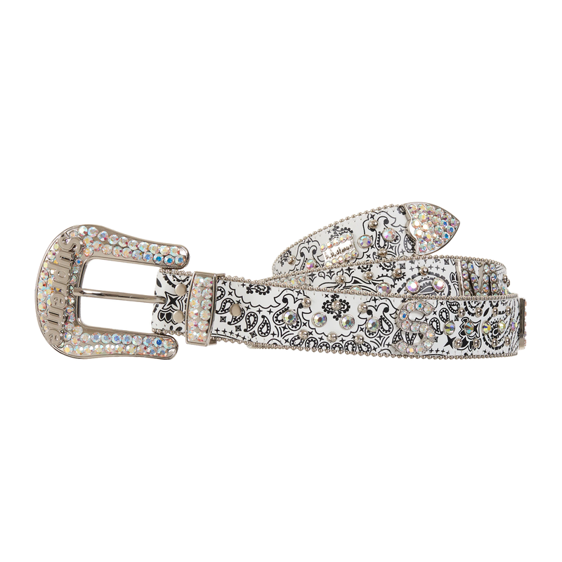 Supreme b.b. Simon Bandana Belt Silver