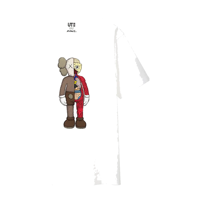 KAWS x Uniqlo Flayed Tee White