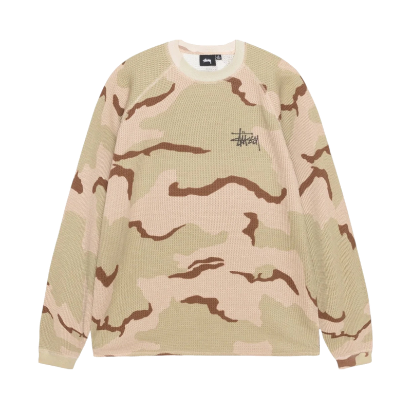 Stussy Basic Thermal Sand Camo
