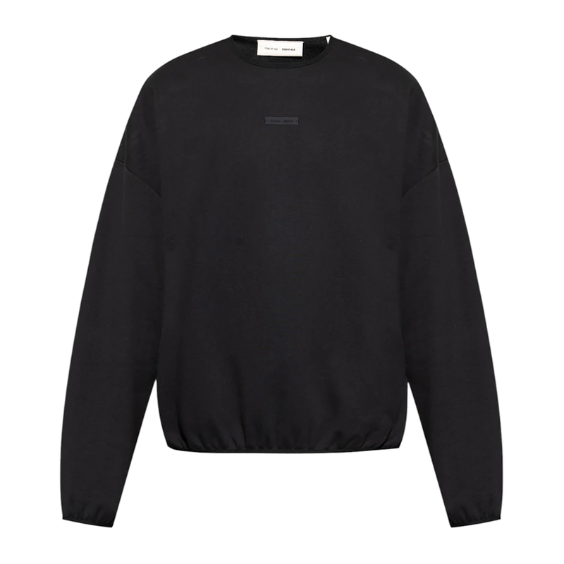 Fear of God Essentials Fleece Hoodie Jet Black