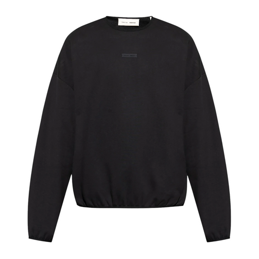 Fear of God Essentials Fleece Hoodie Jet Black