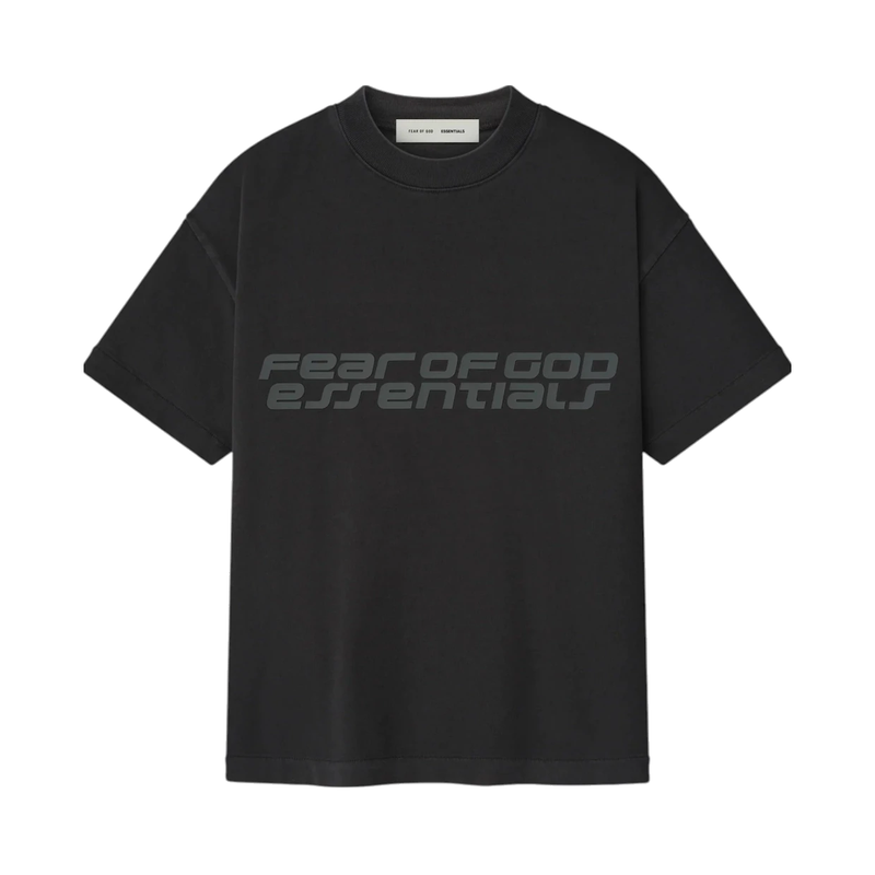 Fear of God Essentials Kids Classic Short Sleeve Tee Vintage Black