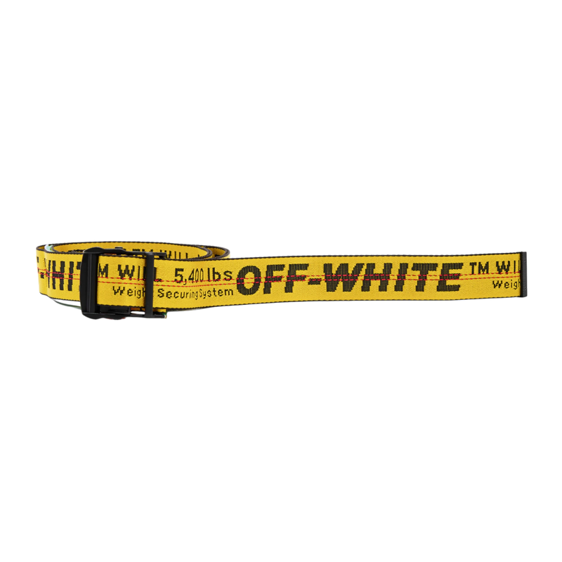 OFF-WHITE Industrial Belt Yellow/Black