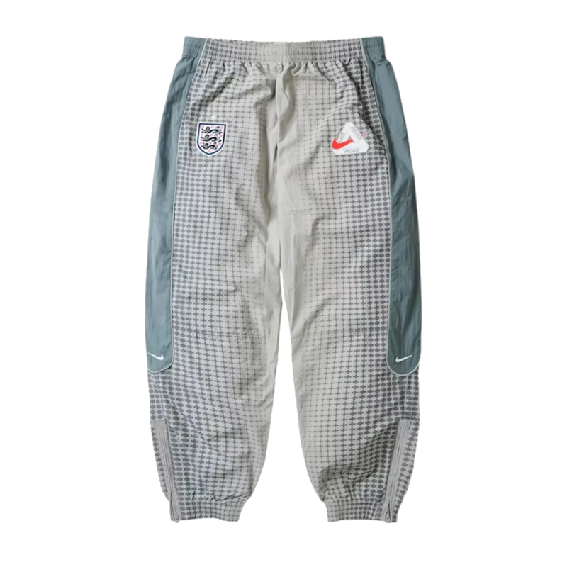 Palace x Nike England Solo Swoosh Track Pants Pewter Grey/Cool Grey/Bright Crimson