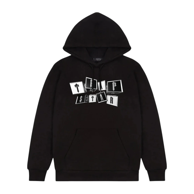 Trapstar Irongate Blocks Hoodie Black