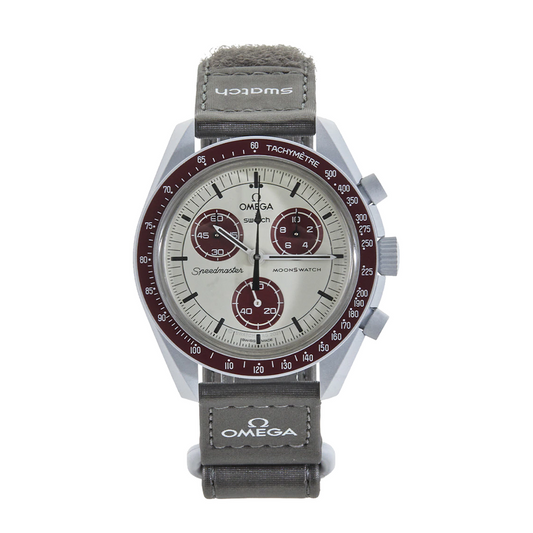 Swatch x Omega Bioceramic Moonswatch Mission to Pluto SO33M101