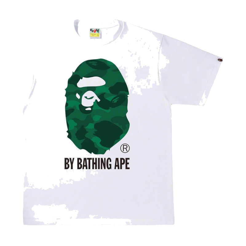 BAPE Color Camo By Bathing Ape Tee White/Green