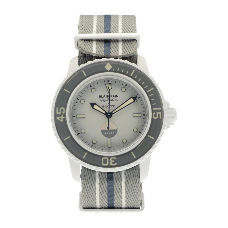 Blancpain x Swatch Scuba Fifty Fathoms Antarctic Ocean SO35S100