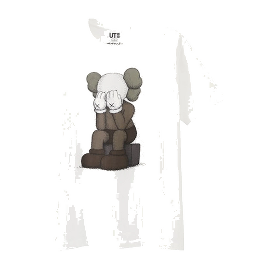 KAWS x Uniqlo Passing Through Tee White