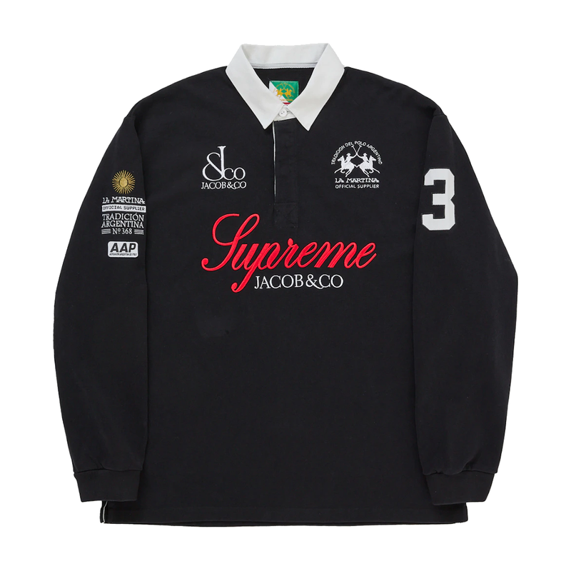 Supreme La Martina Rugby Black